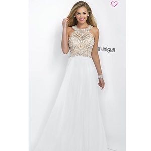 Beautiful white and gold dress